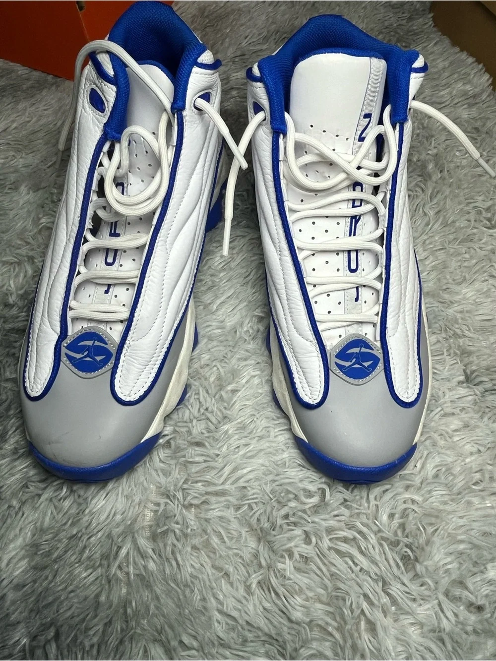 Nike Air Jordan 13 Retro Hyper Royal White Blue Gray Men’s Basketball Sneakers